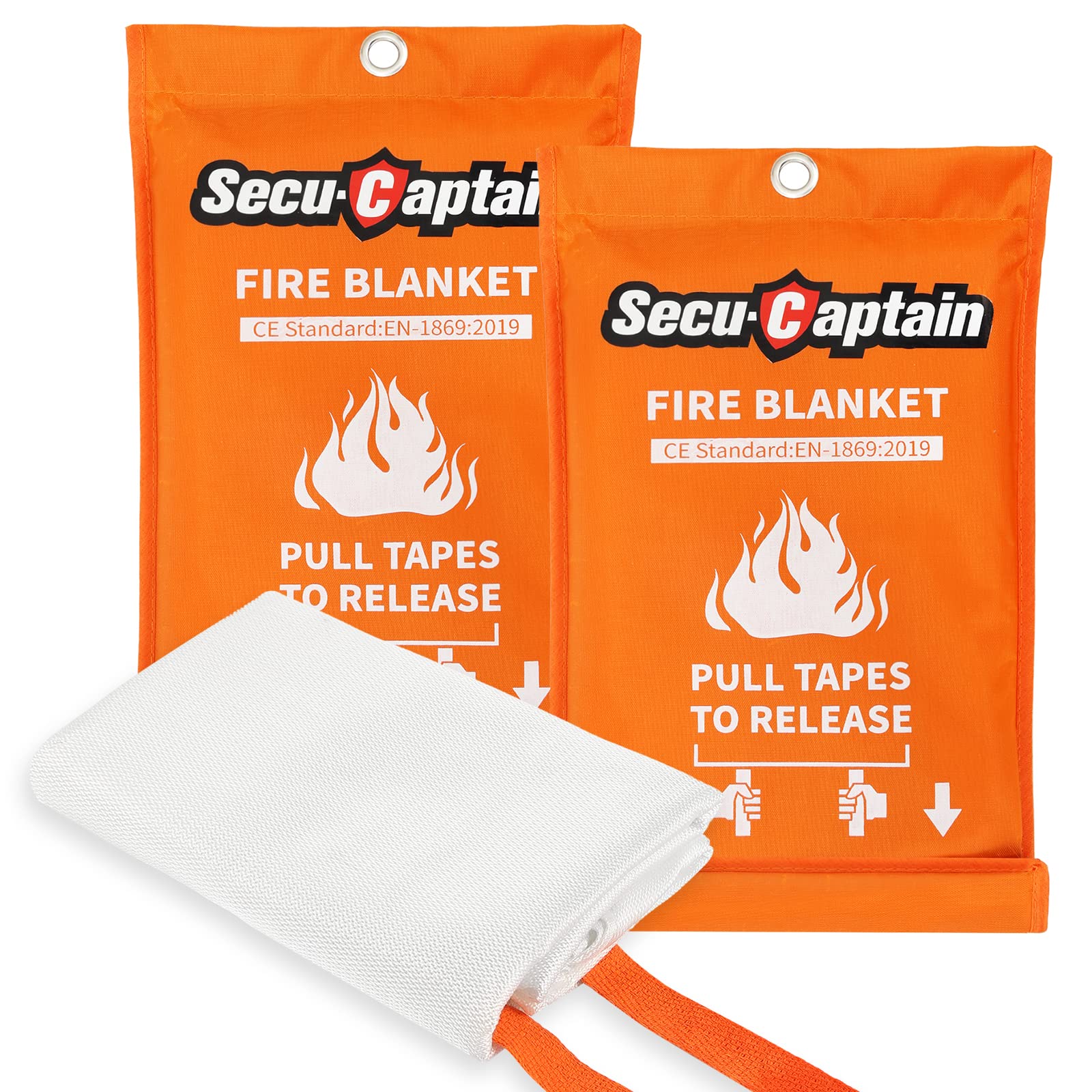 SecuCaptain Emergency Fire Blanket for Home Kitchen