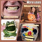 Ceonam 56Pcs False Teeth Dental Denture Set A3 Upper Lower Resin Teeth 23 Shade view 5