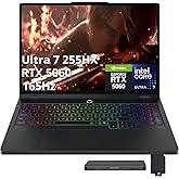 Lenovo Legion Pro 5i 16" WQXGA OLED 165Hz Gaming Laptop, Intel Ultra 7 255HX, NVIDIA GeForce RTX 5060, 32GB DDR5, 1TB SSD, 24-Zone RGB Backlit Keyboard, Win 11, Black, 1TB Docking Station Set