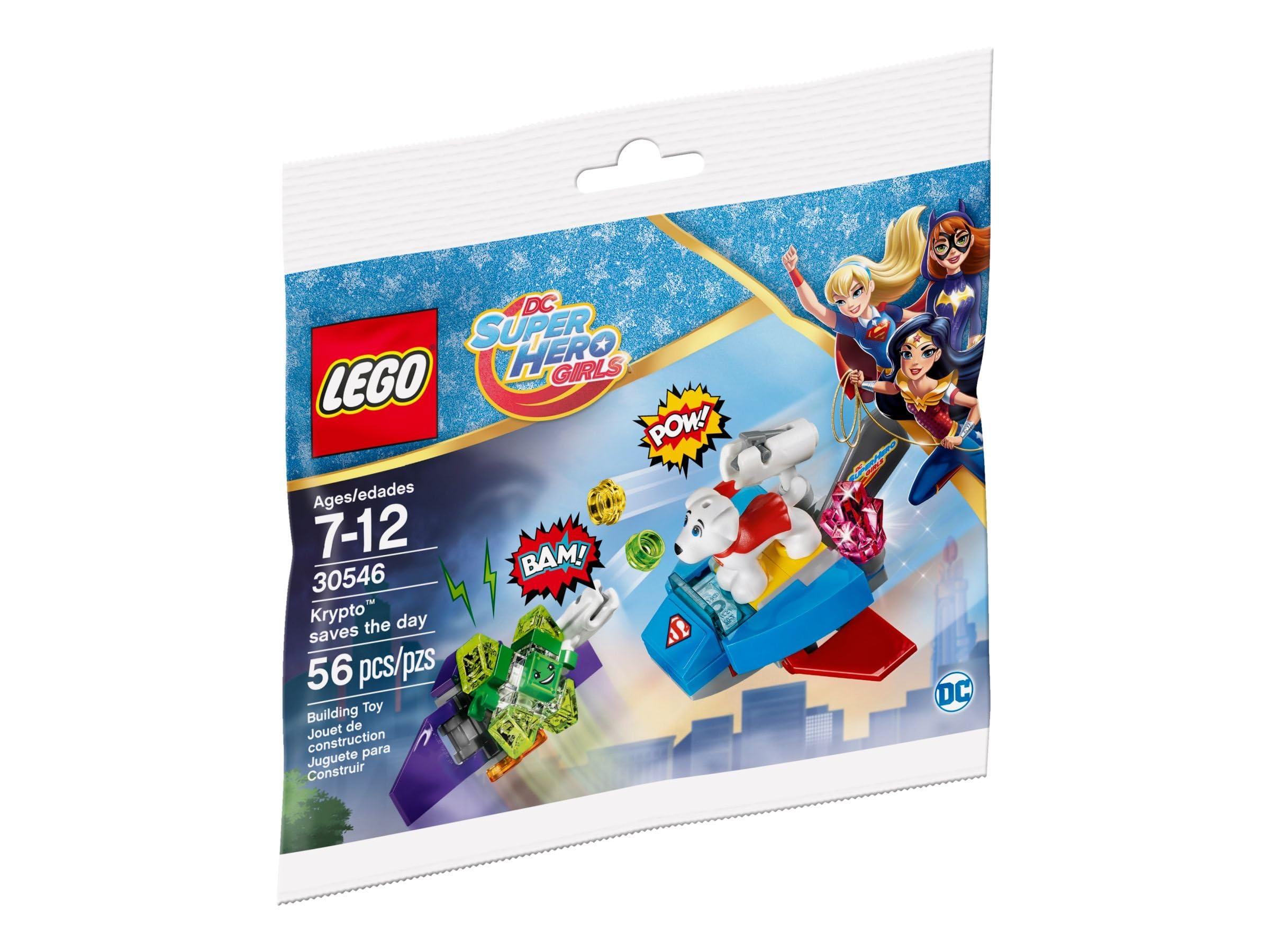 Lego Super Hero Girls Krypto Saves the Day Polybag Set 30546