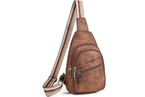 Mroede Sling Bag Crossbody Bags for Women for Travel, 3.5 x 10.5 x 6(L x H x W),Adjustable Straps 22.5 to 44 inch