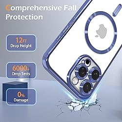 IAIYOXI Magnetic Clear Case for iPhone 13 Pro with