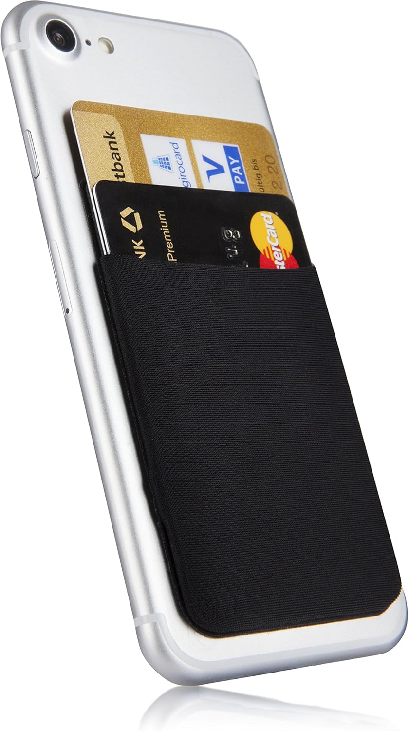 MyGadget Phone Credit Card Holder Pocket, RFID Blocking Stick On Wallet