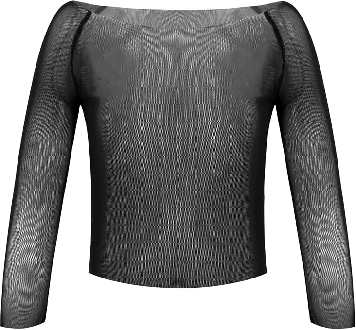 long sleeve mesh cover up