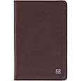 Leatherpress Classic Leather Notebook Writing Journal, Softcover, Narrow Ruled, Table of Contents and Numbered Pages