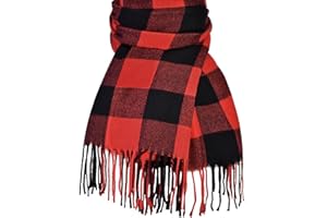 Pleneal Scarf for Women, Womens Winter/Fall Scarf,Long Plaid Shawls and Wraps, Cashmere Feel Blanket Pashmina Scarves