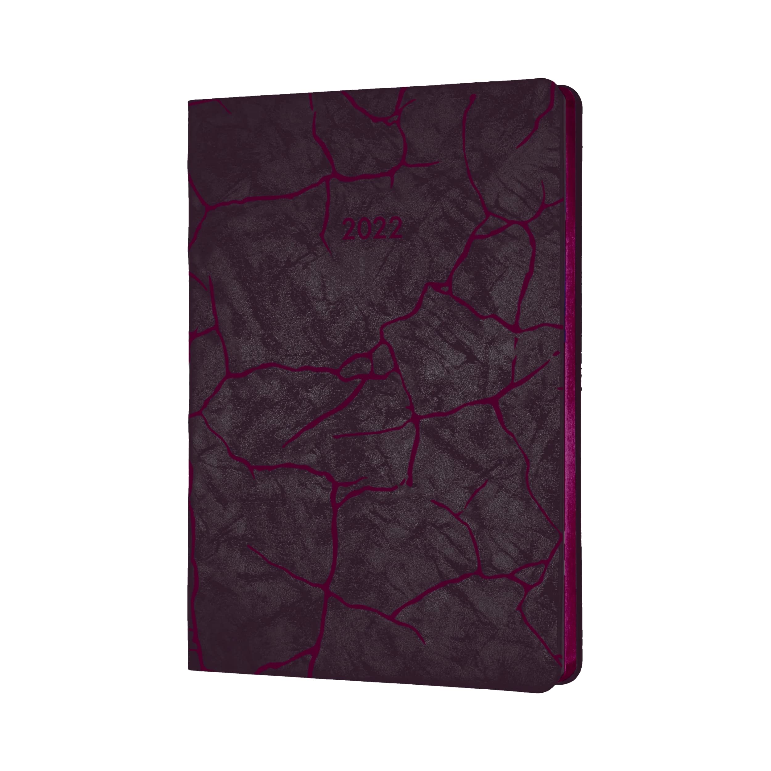 Collins Enigma A5 Week to View - 2022 Diary - Burgundy
