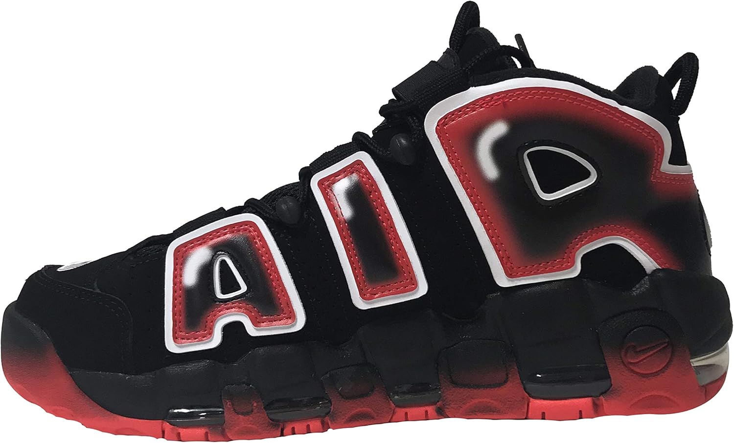 Amazon ナイキ 国内正規 Air More Uptempo 96 Black White Laser Crimson エア モア アップテンポ 96 ブラック ホワイト レーサー クリムゾン Cj6129 001 26 5 スニーカー