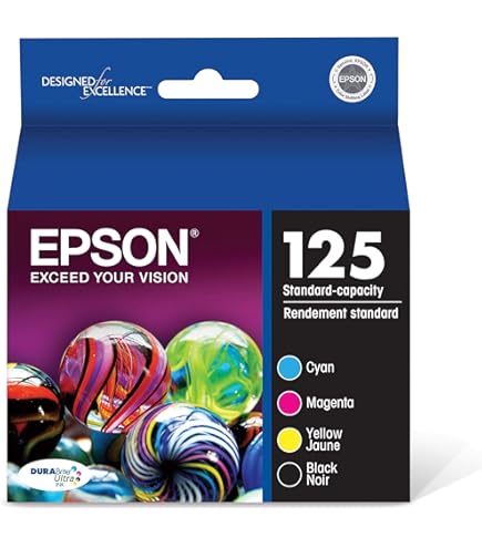 Amazon.com: Epson 125 DURABrite Ultra Ink Standard Capacity Color