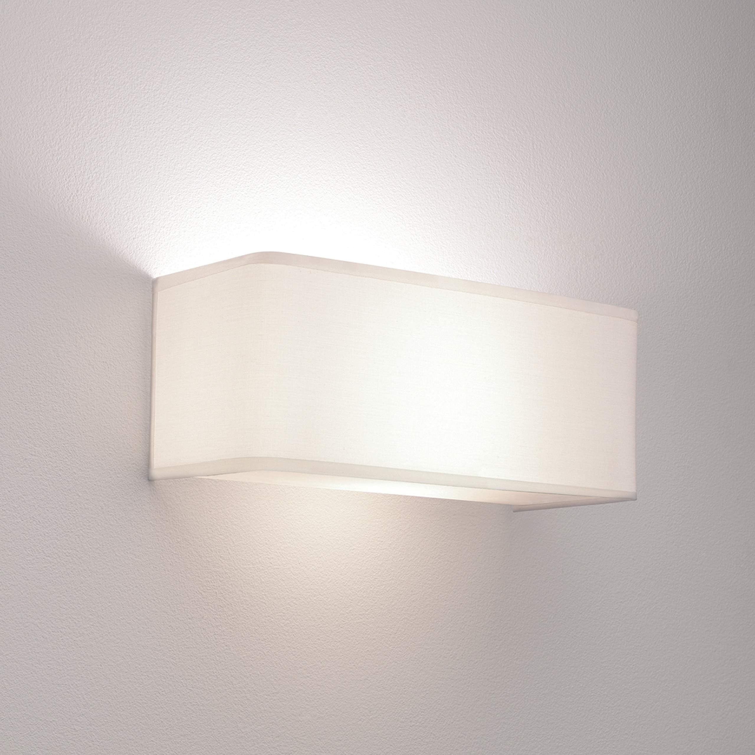 AstroAshino Wide Indoor Wall Light (Polished Chrome), E27/ES Lamp, Designed in Britain - 1166002-3 Years Guarantee