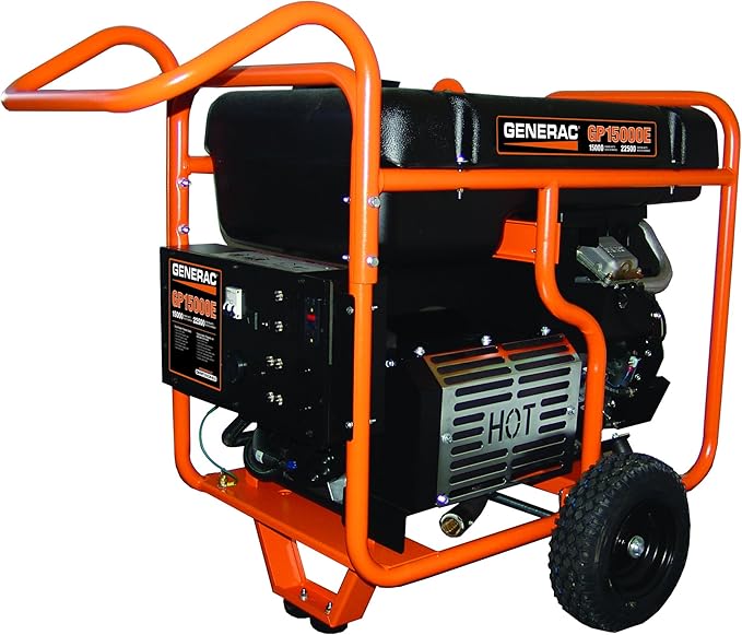 Generac 5734 Générateur Portable Gp15000e Watt & 44 ; 49state