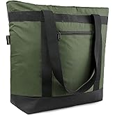BeeGreen Cooler Bag Soft Leakproof Insulated Tote with Zipper for Beach Travel Grocery