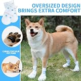 GBULTR 20pcs Disposable Dog Boots for Injured Paws Waterproof Bandage Covers view 6