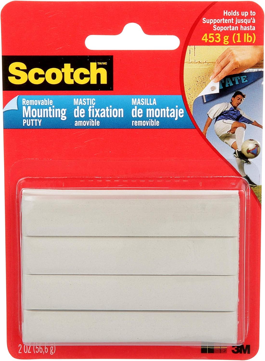 Scotch Adhesive Putty, Removable 2 oz. (860) Amazon.ca Office Products