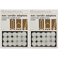 Candle Sticky Dots - 2 Pack, 48 Blue Wax Adhesive Dots For Securing Candles In Holders - View #10