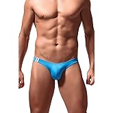 Newsywell Men's Low Rise Briefs Breathable Bikini Soft Stretchy Underwear