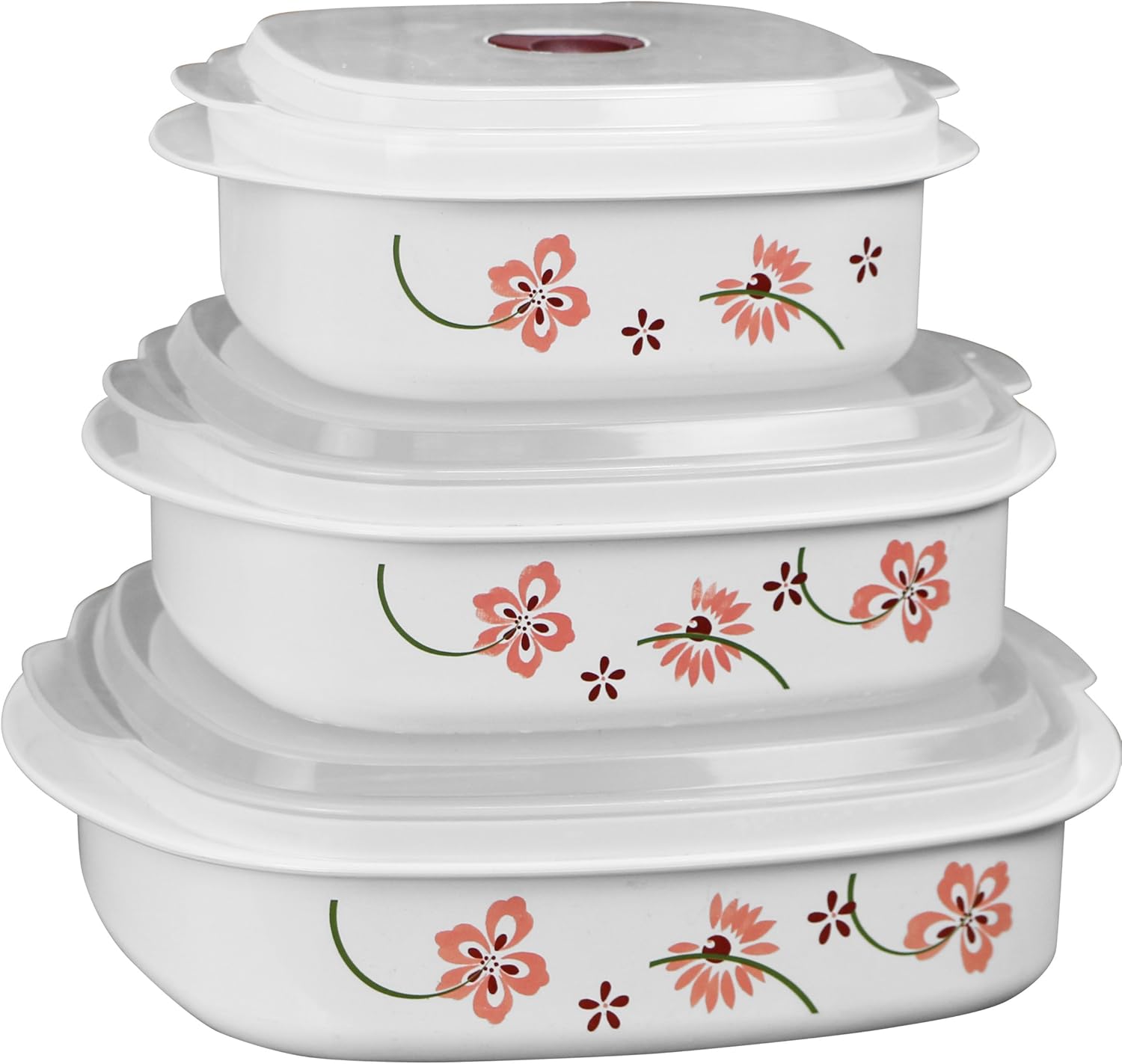 Corelle Coordinates Pretty Pink 6Piece Microwave Cookware Set Amazon