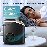 EUHOMY Nugget Ice Maker Chewable Ice Machine 6 Mins Self-Cleaning Quiet view 7