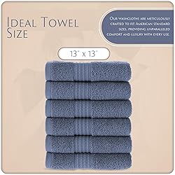 MAURA Basics Turkish Cotton Washcloth Towel Set