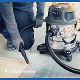 Cleva Vacmaster Wet and Dry Vacuum 20L 1600W L Class 240V Power Take Off view 3