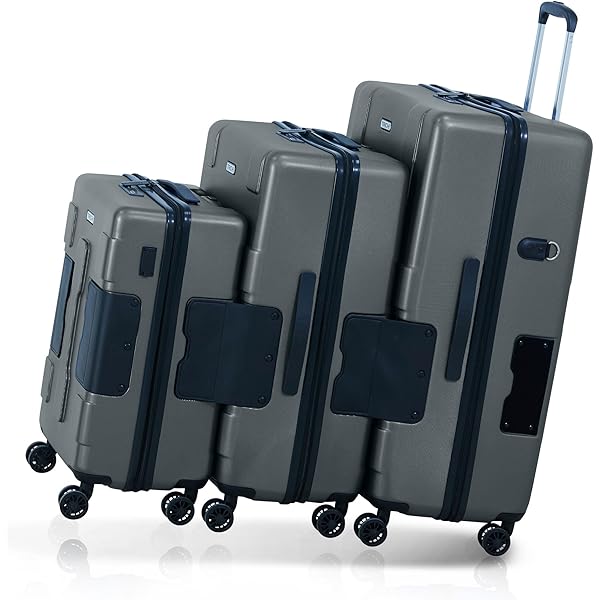 クリスポゥ　ラージサイズ　3点セット Amazon.com | TACH V3.1 Hard Shell 3 Piece Luggage Set - 20, 24