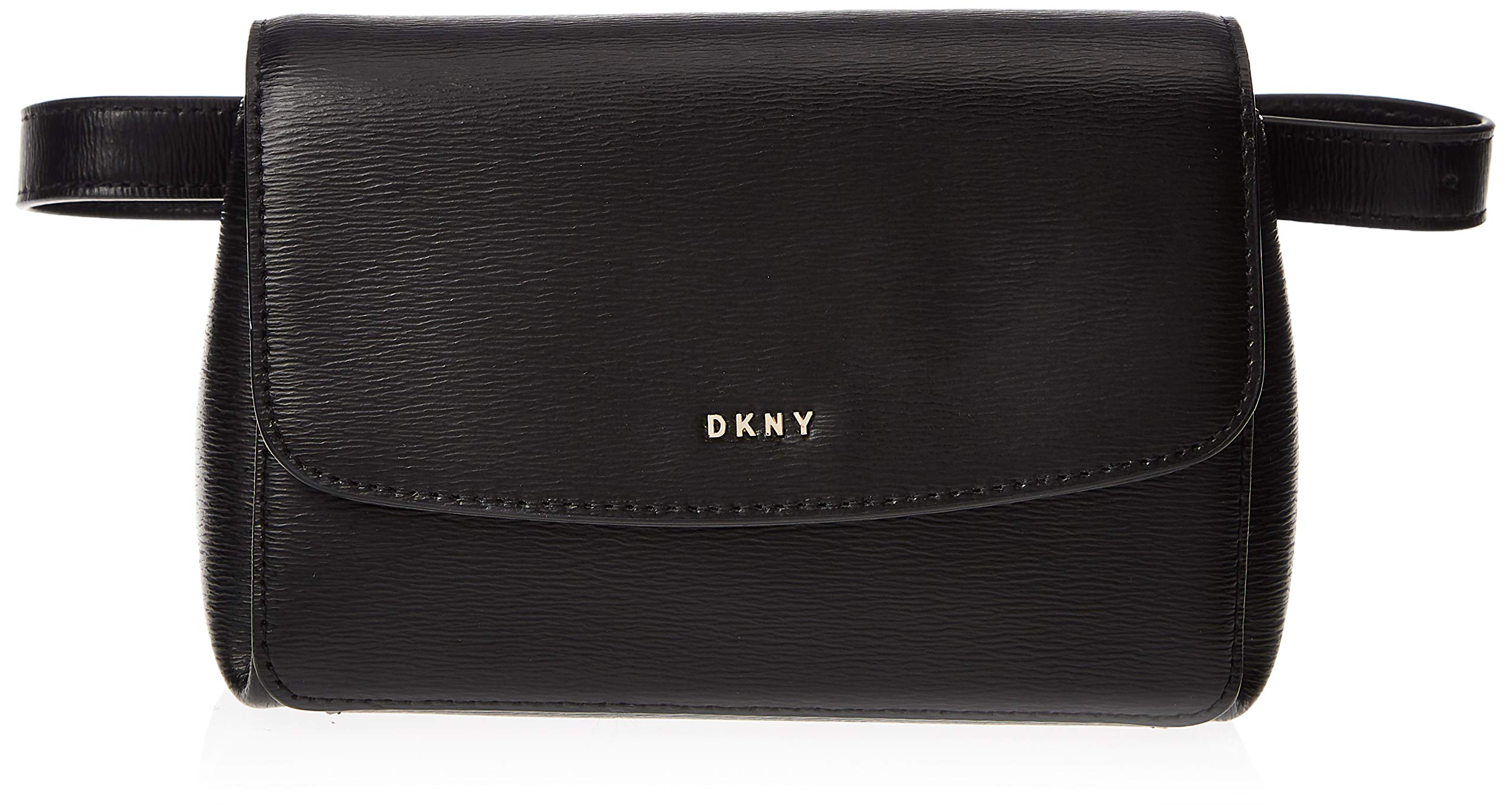 DKNY Women's Paige Leather Fanny Waist Pack Belt Bag Black eBay