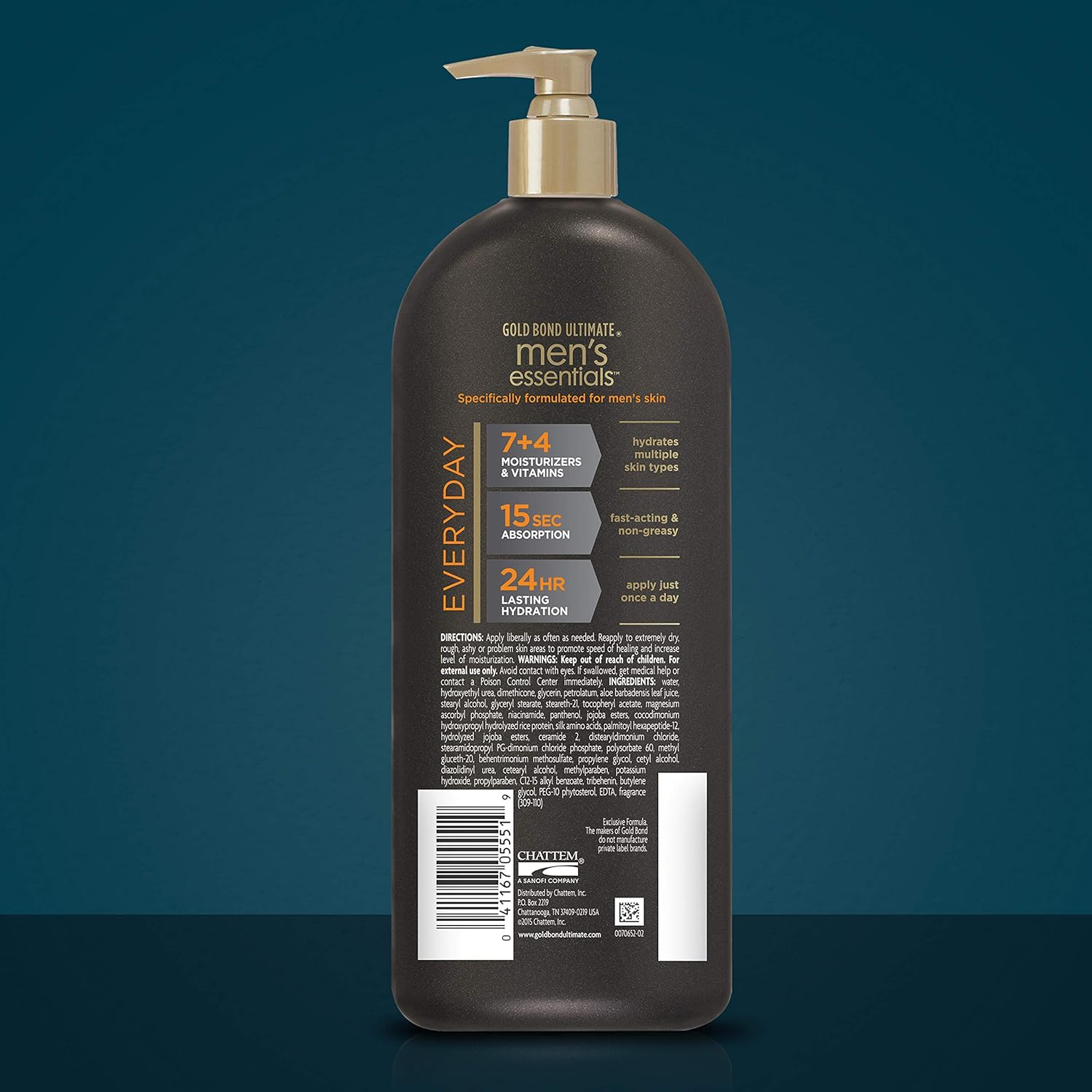 Gold Bond Ultimate Men's Everyday Hydrating Lotion, 21 Ounce : Beauty