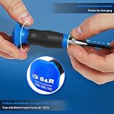 S&R Automatic Center Punch Adjustable 60–130 N Made in Germany with Spare Tip view 3