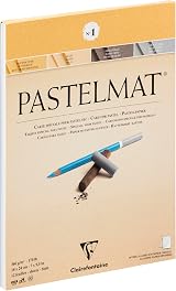 Clairefontaine Pastelmat Pad No.1 12 Sheets 360gsm 18x24cm Assorted