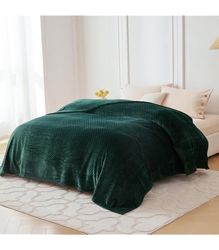 Amazon.com: COOVA Seamless Big Blanket 120x120 Inch 3D Jacquard