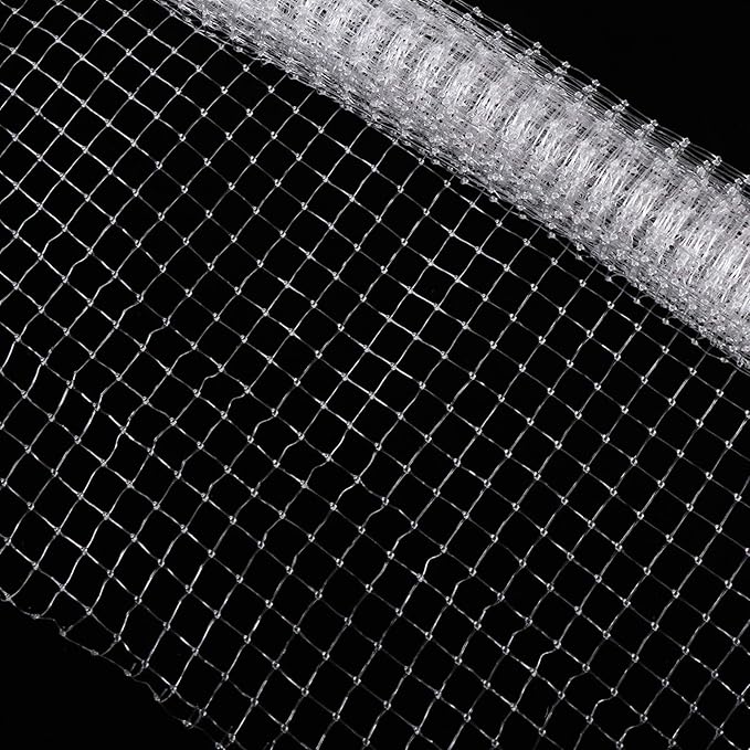 6.56 x 7.2 ft Aquarium Screen Net Clear Mesh Netting DIY Fish Tank Mesh