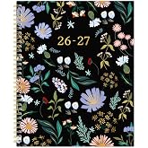 Planner 2026-2027, 9" x 11", JULY 2026 - JUNE 2027, Calendar Planner | 2026-2027 Planner Weekly and Monthly, Academic Planner, Monthly Calendar with Colorful Tabs, Spiral Binding, Pocket - Black