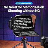 ULANZI RT02 Universal Teleprompter for Tablets Smartphones w/ Remote Control view 9