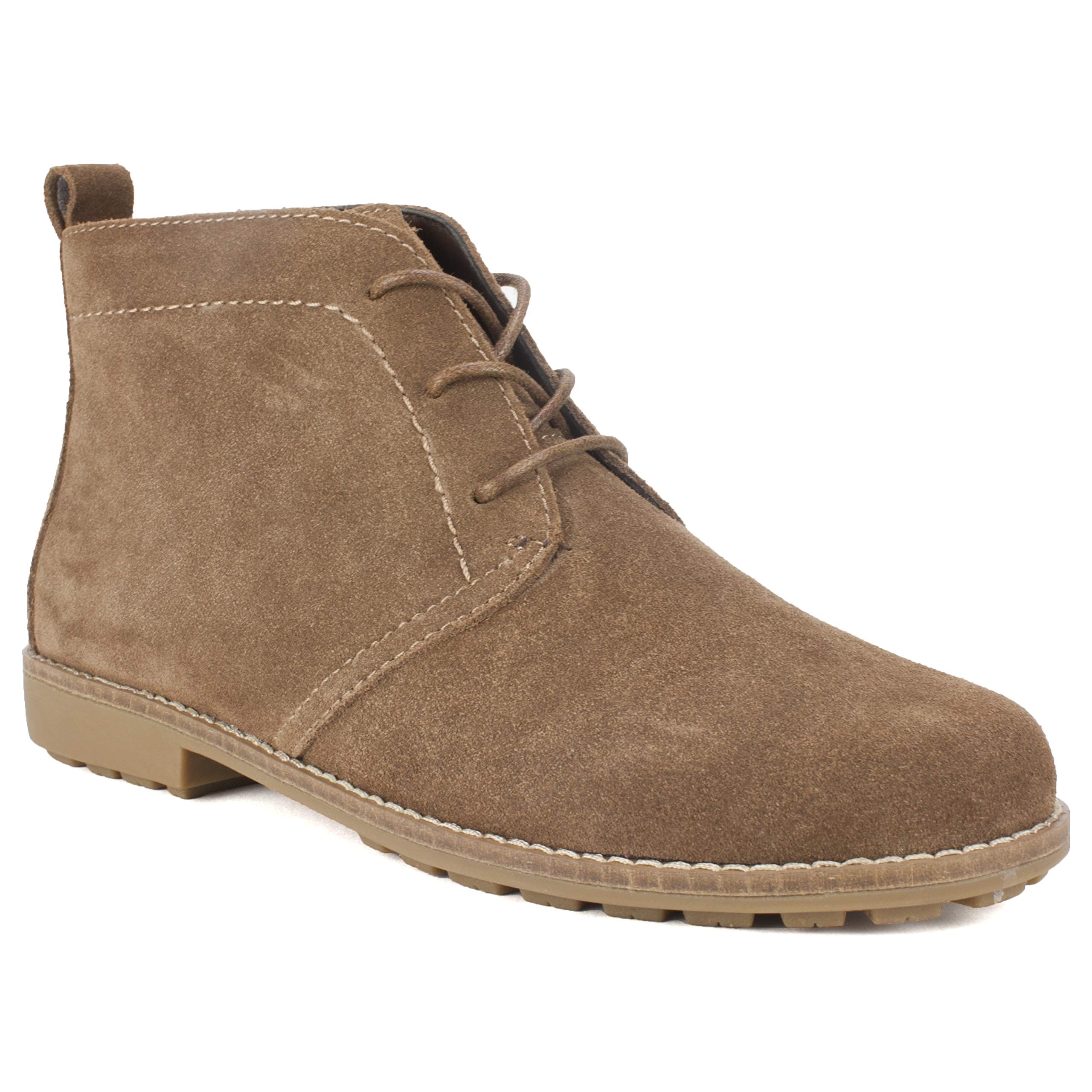 WHITE MOUNTAIN Shoes Auburn Women’s Boot, New Chestnut/Suede, 9 M