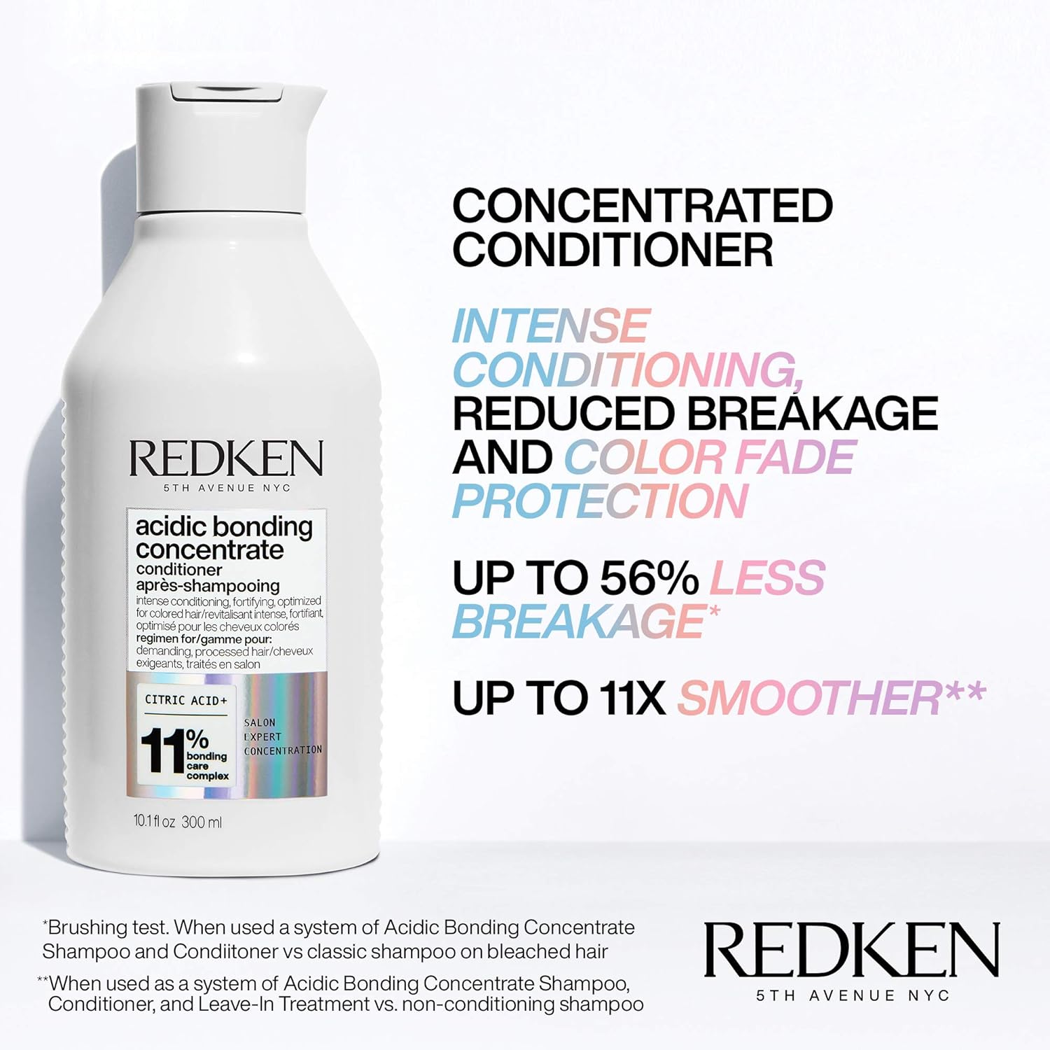 Redken | Acidic Bonding Concentrate | Conditioner | For Dry, Damaged & Colour-Treated hair |Strengthens, Conditions & Protects | 300ml - Image 4
