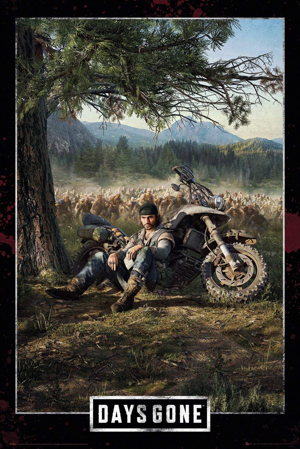 Poster Stop Online Days Gone Gaming Poster Game Cover Key Art Size 24 X 36 Buy Online In India At Desertcart