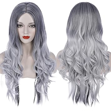 Grey mix wigs Clearance