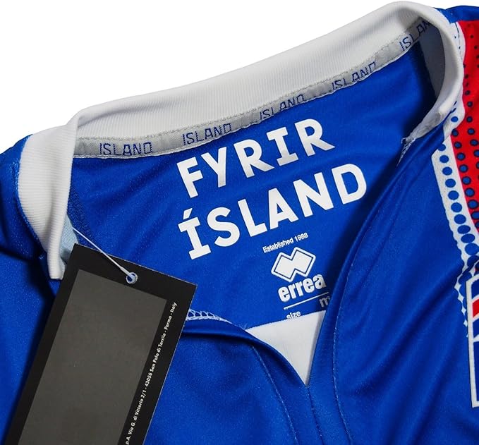 Amazon Errea エレア 16 17 アイスランド代表 ホーム半袖 ユニフォーム インポートm Errea ユニフォーム