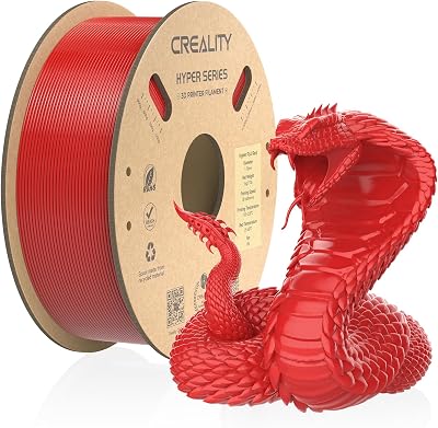 Creality Hyper PLA 1.75mm Filament 1kg Red High Speed 600mm/s ±0.02mm