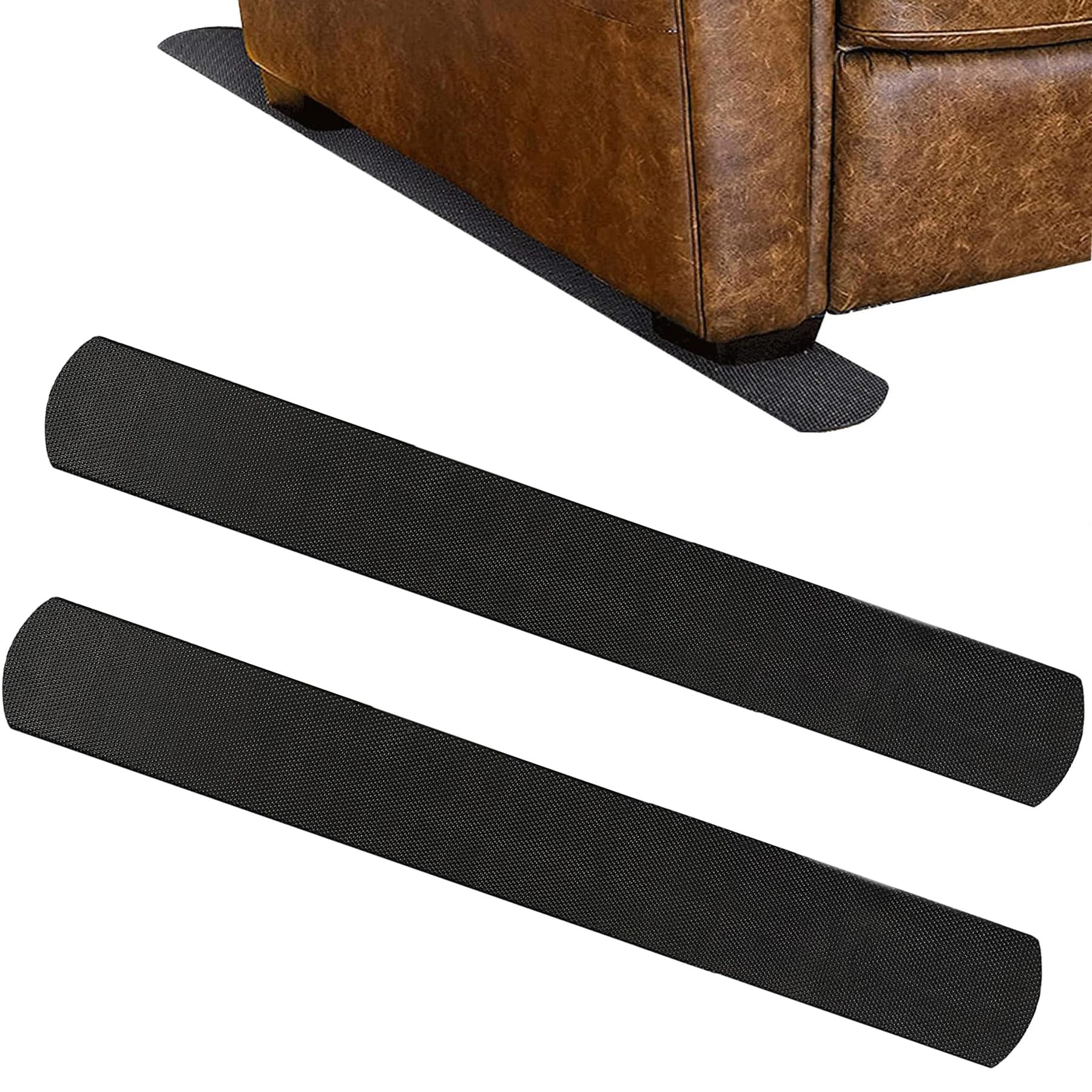 Photo 1 of 2 Pack Anti-Slip Furniture Rail Pads for Recliner for Recliners,Sofa,couches,Chairs.etc Ideal Non Skid Furniture Pad Floor Protectors for Hardwood, Carpet, Marble Floor (2)