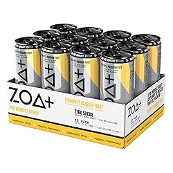 ZOA+ Pre-Workout Energy Drink Supplement - NSF