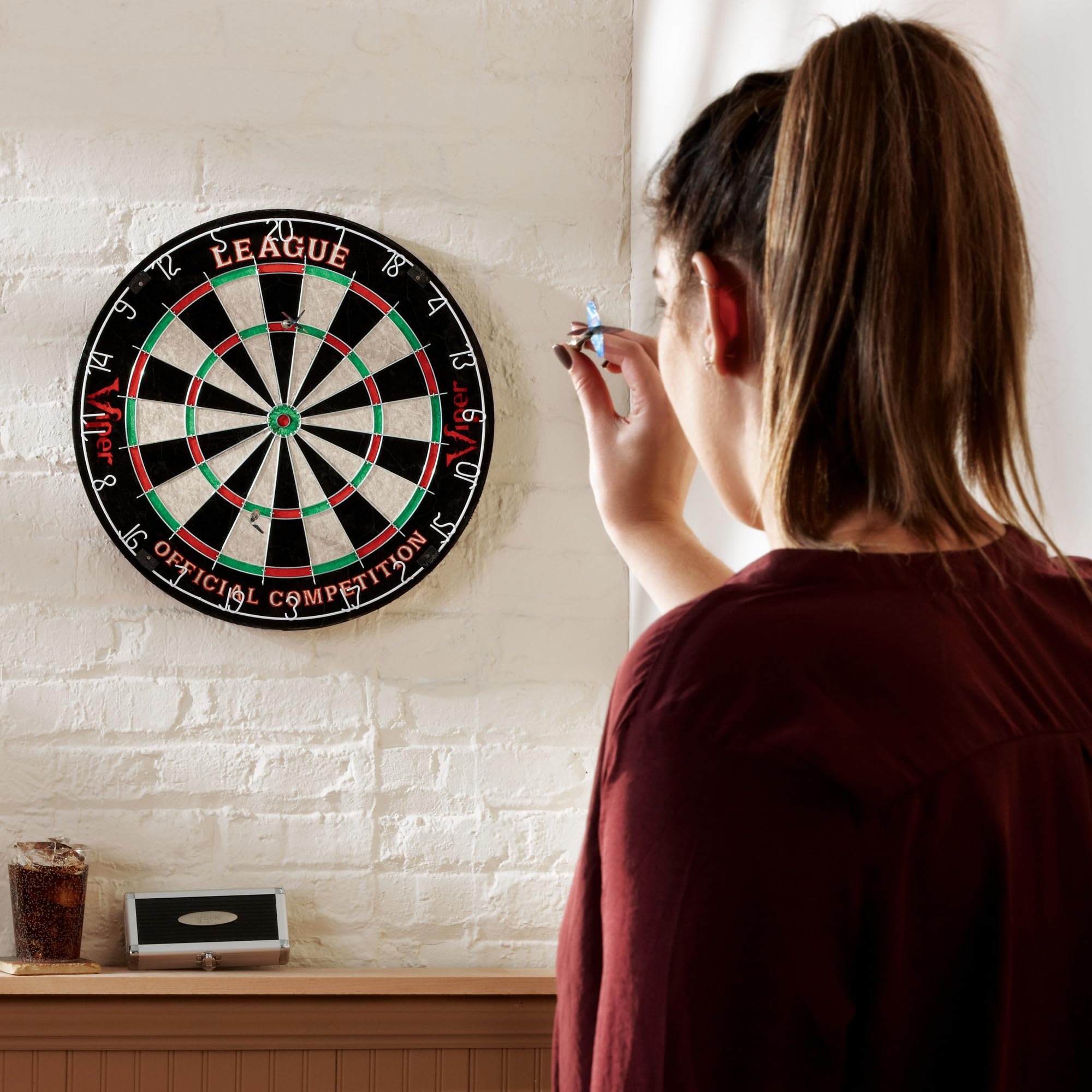 DARTBORD MET STALEN PIJLTJES CLUB 500 | CANAVERAL