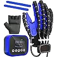 Rehabilitation Robot Gloves Upgrade Hemiplegia Hand Stroke Recovery Equipment with USB Chargeable and Strength Adjustment