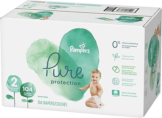 amazon pampers pure