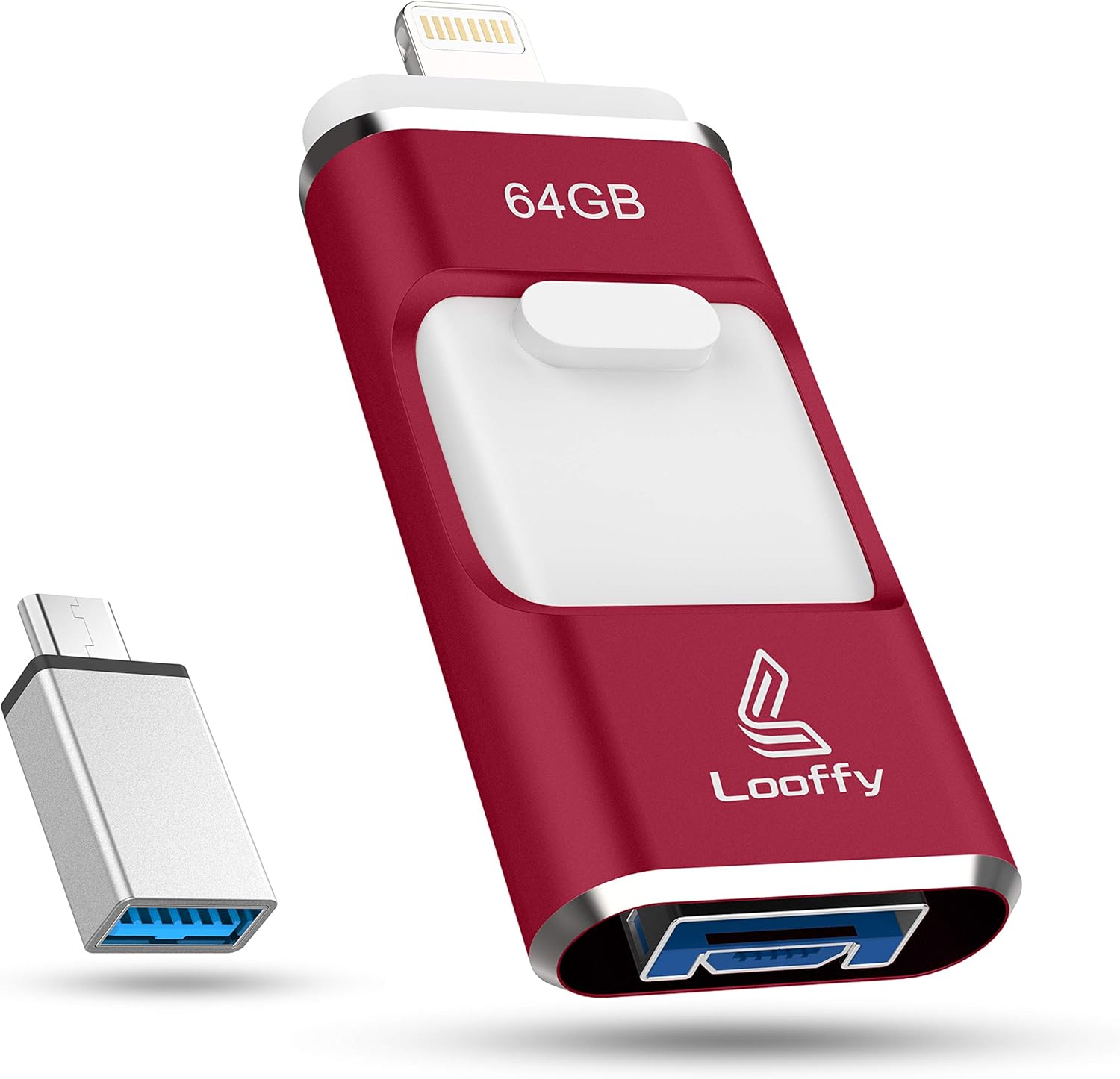 Looffy Clé USB pour iPhone iPad Cle USB 64Go Mémoire Stick Extension de