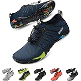 SIMARI Water Shoes for Women Men - Barefoot Quick-Dry Aqua Socks | Lightweight Swim Shoes for Surfing, Swimming, Beach Sports, Kayaking, Diving | Non-Slip Design