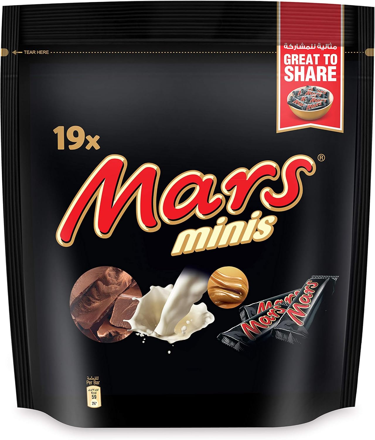 Mars Minis Chocolate (19 Pieces), 247g Buy Online at Best Price in UAE