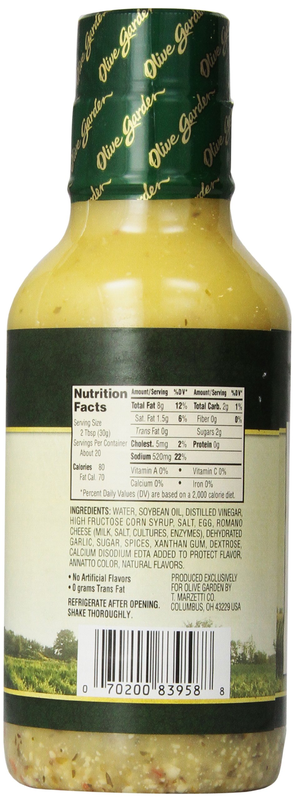 Olive Garden Signature Italian Salad Dressing, 20 Ounce (Pack Of 2) on
