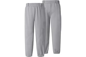 Toddler Baseball Pants, Comfortable Youth Softball Pants for Kids, Boys and Girls with Pockets and Bell Loops