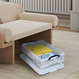 Really Useful Box 33 Litre Plastic Storage Clear Brand New Packaging view 5